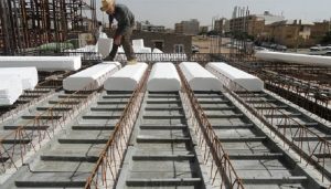 اجرای 0 تا 100 تیرچه بتنی در اسکلت فلزی