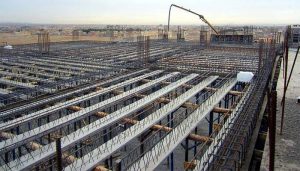 ارتفاع تیرچه پیش تنیده