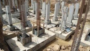 زمان مناسب بتن ریزی میان ستون و فونداسیون